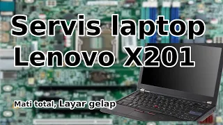 Servis Laptop Lenovo X201 Blank