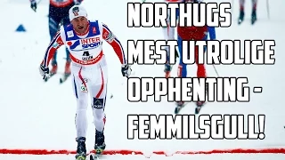 Northug tar gull på femmila under Falun-VM med en helt sinnsyk avslutning!