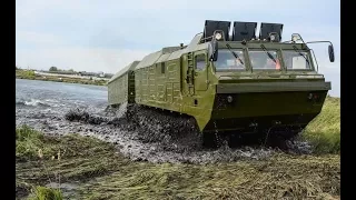 Вездеход ДТ-30 Витязь по бездорожью