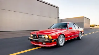 1987 BMW M6 Driving and Cold Start Video
