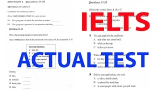 IELTS LISTENING RECENT ACTUAL TEST WITH ANSWERS | IELTS REAL EXAM 10