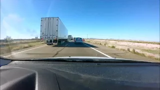 I 8 closed after car catches on fire near GILA BEND, AZ- 1/17/16