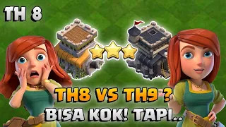 Bisakah TH 8 meratakan TH 9?? BISA BANGET!! Tapi.. - Strategi TH 8 | COC Indonesia