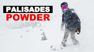 Our Biggest Powder Day Snowboarding at Palisades Tahoe