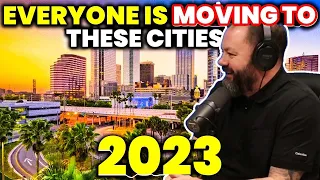 Top 10 Cities EVERYONE is MOVING TO in America in 2023 REACTION | OFFICE BLOKES REACT!!