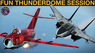 Thunderdome Dogfight Game (Session 19) | DCS WORLD