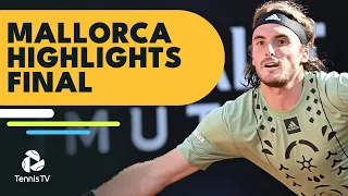 Stefanos Tsitsipas vs Roberto Bautista Agut For The Title | Mallorca 2022 Final Highlights