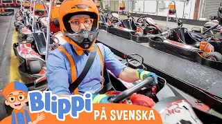 Blippi Svenska | Utforskar en Gokart | pedagogiska videor för barn