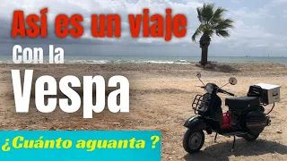 Así es un viaje en Vespa