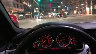 INSANELY LOUD BMW F10 550i TERRORIZES DETROIT! (LOUDEST F10 550i ON YOUTUBE)