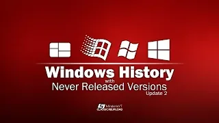 Windows History with Never Released Versions (Update 2)