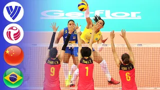 China vs. Brazil - Full Match | Finals | Women's Volleyball World Grand Prix 2017