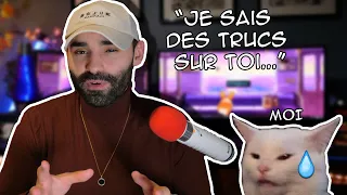 Les fois où des YOUTUBERS ont voulu me faire PEUR (coup de pression)