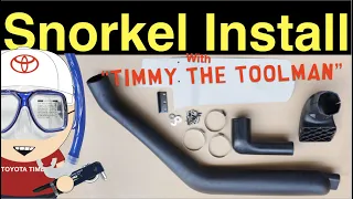 Hilux 167 Snorkel Install on a 3rd Gen Toyota 4Runner