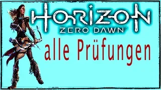 Horizon Zero Dawn - alle Glutsonnen Prüfungen Guide Deutsch ps4