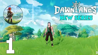 Exploring A NEW Adventures land 🔥 - Dawnlands Mobile part 1