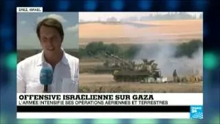 Offensive israélienne sur Gaza : l'armée israélienne intensifie ses opérations