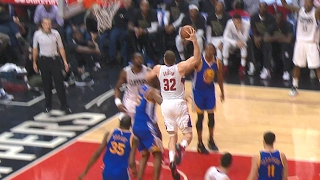 Blake Griffin Soars for the SLAM Over the Warriors | 02.02.17