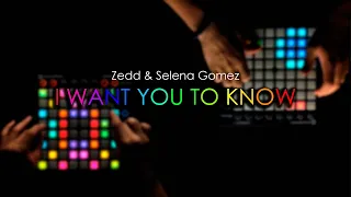 Zedd & Selena Gomez - I Want Yoy To Know (SoNevable Remix) Launchpad performance