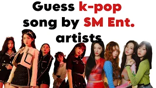 Guess the K-POP song BY SM ENT ARTISTS