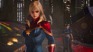 Marvel vs. Capcom: Infinite Story Cutscene Part 1: Bridge Assault / Rescue Mission