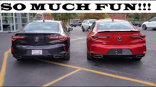 2021 Acura TLX A-Spec and Platinum Elite (Advance) SH-AWD Comparison and Review - So Much Fun!!! 4K