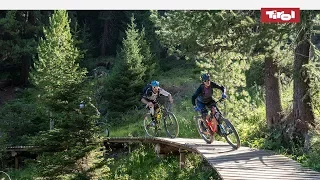 Plamort und Bunker Trail mit Ausblick in Nauders | Great Trails Tirol