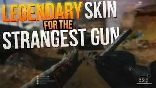 BF1: I Got The Legendary Skin for the STRANGEST Weapon! - (PS4 Battlefield 1 Best Scout Class Gun)