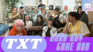 TXT (투모로우바이투게더)  'GOOD BOY GONE BAD '-  M/V + LIVE STAGE REACTION | DANCERS REACT | MIMYU DANCE