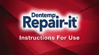 Dentemp Repair-it Instructions For Repairing Dentures