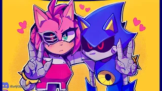 Does Metal Sonic LOVE RUSTY ROSE?! (Sonic Comic Dub)
