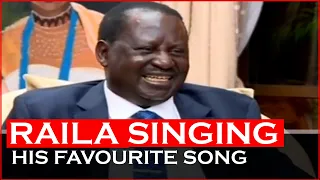 Raila sings his favourite reggae song | News54