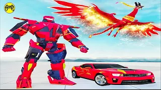 Phoenix Transform Robot Wars: Robot Grand Hero #2 - Android Gameplay FHD