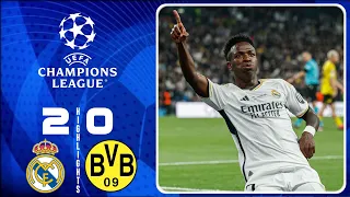 Carvajal Incredible, Vinicius Jr. Amazing 🔴 Real Madrid vs. Dortmund 2-0 Highlights Final UCL 2024