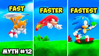 I Busted 14 Sonic Superstars Myths!