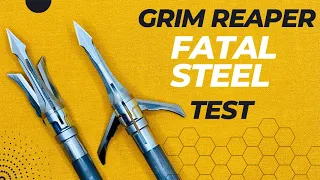 GRIM REAPER FATAL STEEL 1.5" 125 gr Broadhead Test