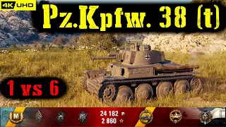 World of Tanks Pz.Kpfw. 38 (t) Replay - 10 Kills 1.2K DMG(Patch 1.5.0)