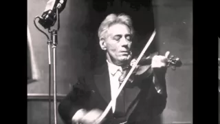 Fritz Kreisler plays 'Songs My Mother Taught Me' by Dvorak