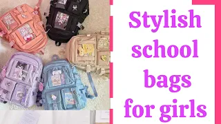 Stylish school bags for girls part 1