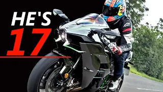 I LET A 17 YR OLD RIDE MY NINJA H2