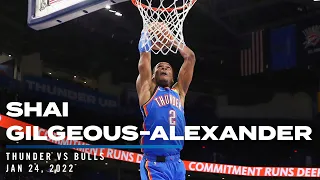 Highlights | Shai Gilgeous-Alexander vs Bulls 01/24/2022