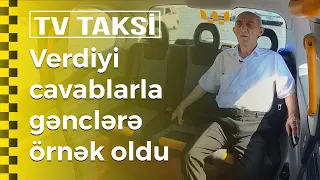 Ağsaqqal mindiyi taksidə hər kəsi ŞOKA SALDI - TV Taksi