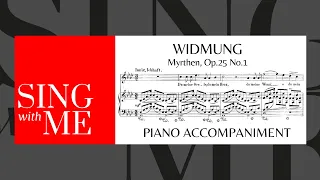 Widmung - Accompaniment High Voice - Schumann