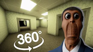 360 VR Real Obunga caught me in the backroom