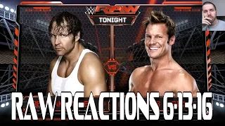 WWE Monday Night Raw Reactions 6/13/16