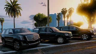 GTA V | CADILLAC ESCALADE 2017 VS. LINCOLN NAVIGATOR VS. GMC YUKON | GTA 5 MOD