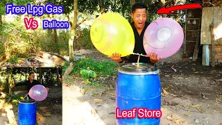 How to make Free LPG Gas from tree Leaf around home-Easy to make by yourself for 14 days only.