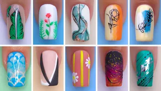 17 New Nail Art for Summer | Easy Nail Art For Beginners at Home | Nail Art