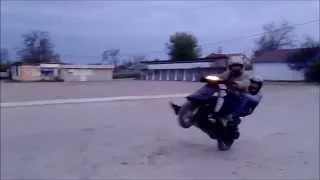 honda dio 18 Stunt вдвоем немного упали))