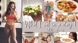 WHAT I EAT IN A DAY TO LOSE WEIGHT - 45 LBS DOWN - REALISTIC!